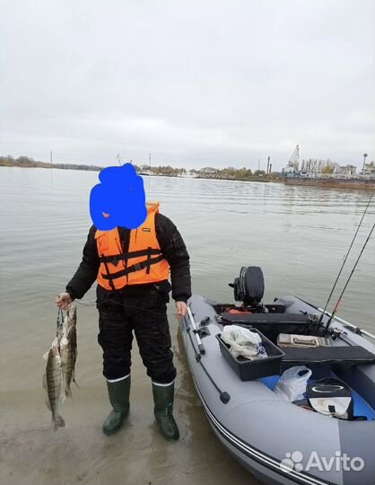 Надувная лодка пвх с мотором