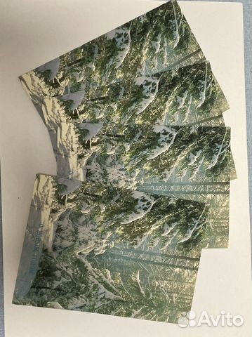 Открытки СССР чистые