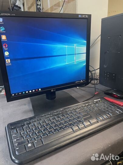 Бюджетный игровой пк Intel 3.4Ghz 8Gb SSD 480 GTX