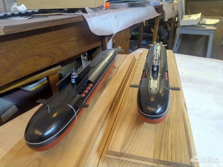 Модель атомной подводной лодки