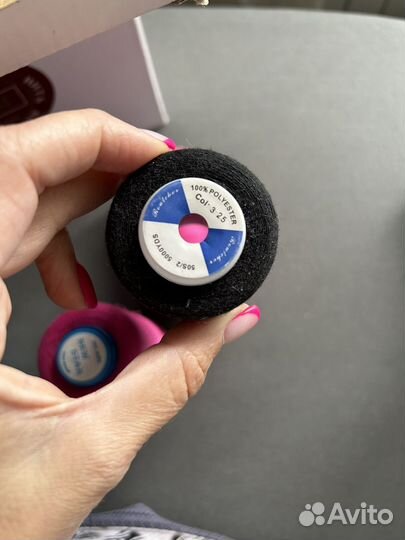 Нитки швейные