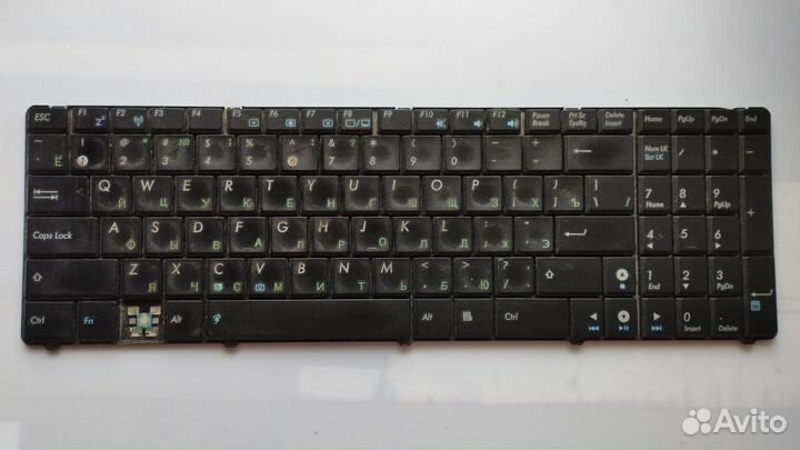 Клавиатура для ноутбука Asus K70 K61 K60 K51 K50