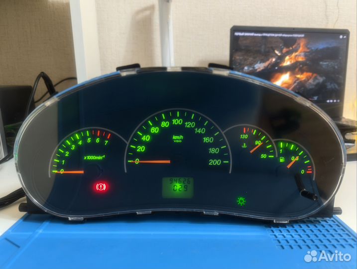 Комбинация приборов приора VDO без CAN