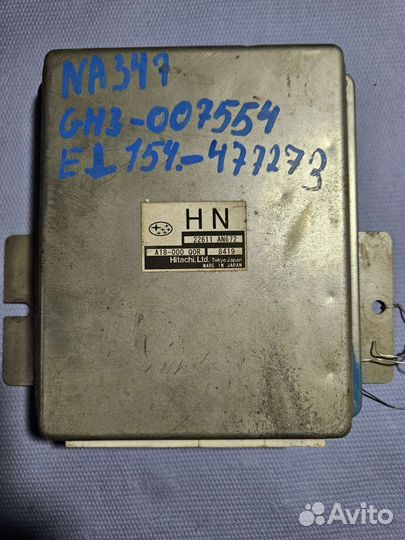 Эбу subaru 22611 an672