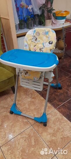 Стульчик для кормления chicco polly