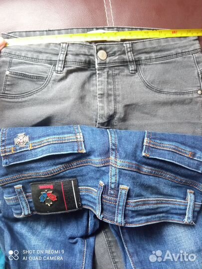 Брюки женские джинсовые