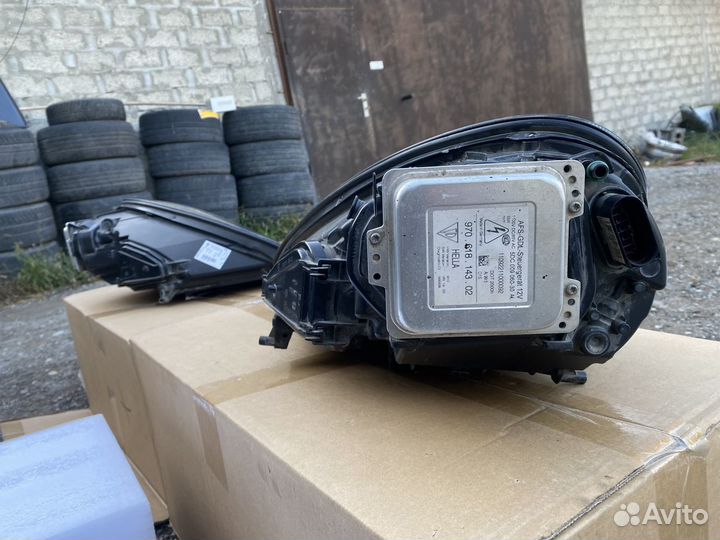 Фары порше панамера