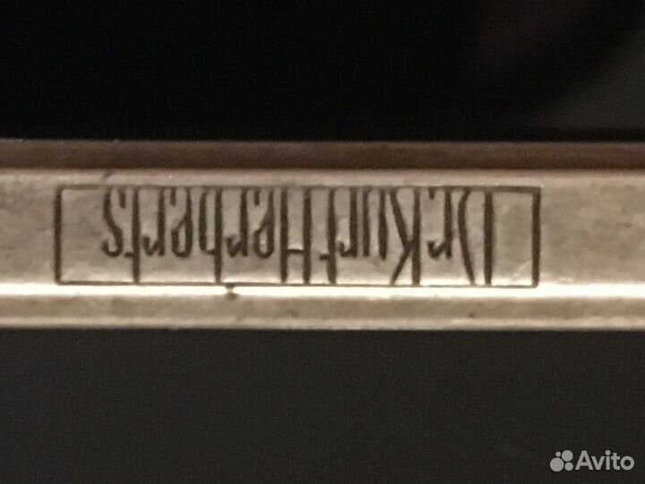 Старинный немецкий карандаш из серебра