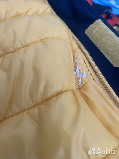 Пуховик на мальчика 116 см Gulliver