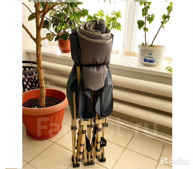 Раскладушка до 200кг - 2 шт