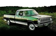 Dodge D/W Series III (1972—1980) Пикап