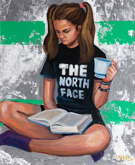 Картина акрилом