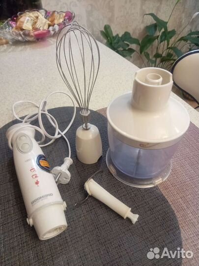 Насадки к блендеру Kenwood и Redmond