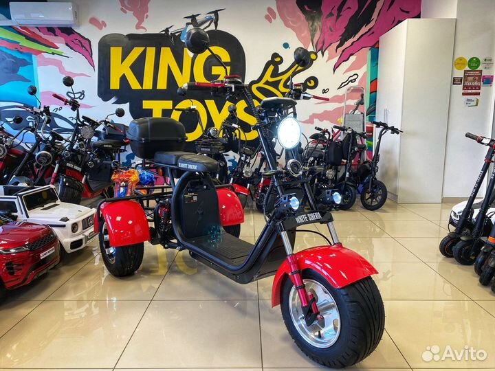 Электроскутер WS-PRO Trike+ 3000W