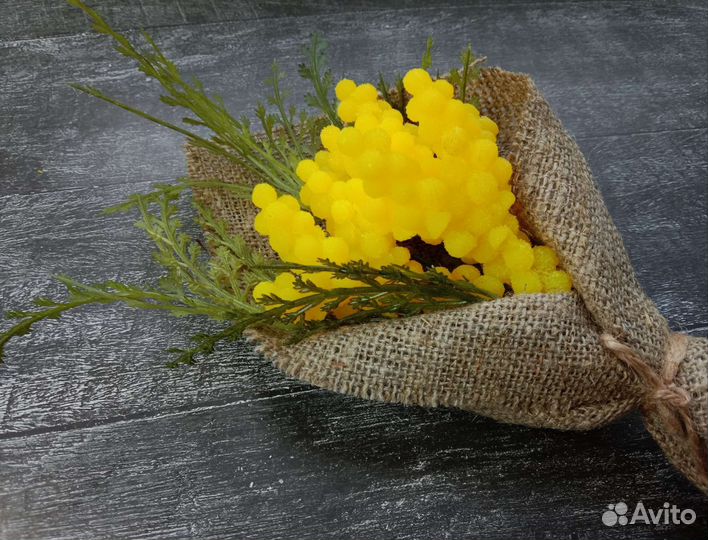 Букет мимозы(мыло)