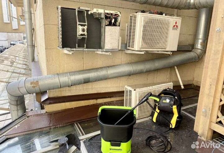 Чистка сплит систем Заправка сплит систем