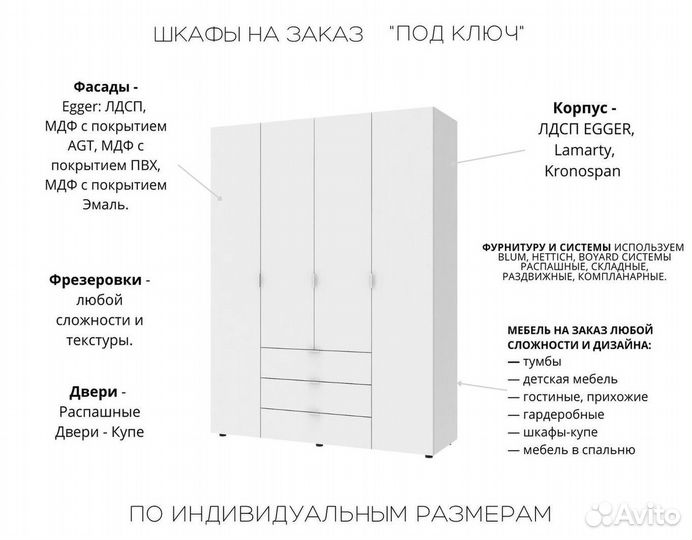 Гардеробный шкаф 