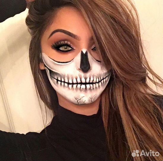 Грим на хеллоуин