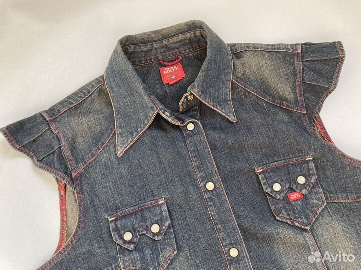 Джинсовая жилетка 164 170 Miss Sixty