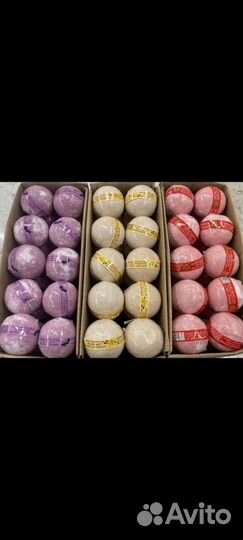 Бомбочки для ванны разные вкусы