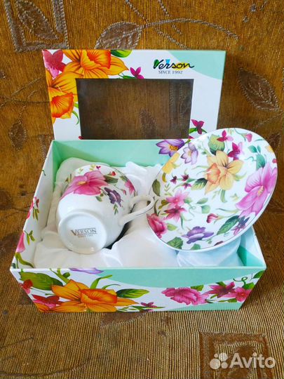 Чашка с блюдцем