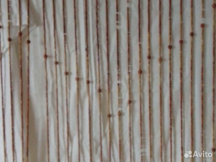 Шторы винтаж СССР из бус дерево