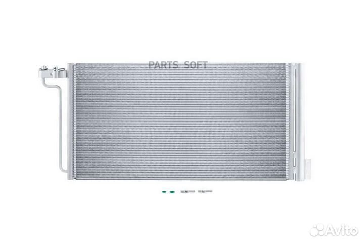 Metaco 8012-007 Радиатор кондиционера (конденсер)