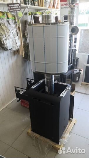Печи для бани Ермак с баком