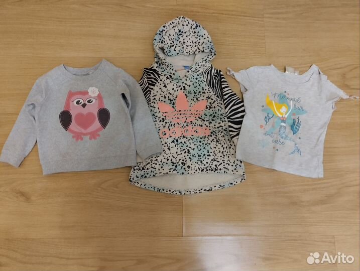 Вещи пакетом на девочку