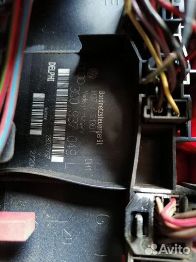 Панель предохранителей фольксваген пасат Б6 2л