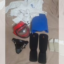 Шлем, кирасса, щитки