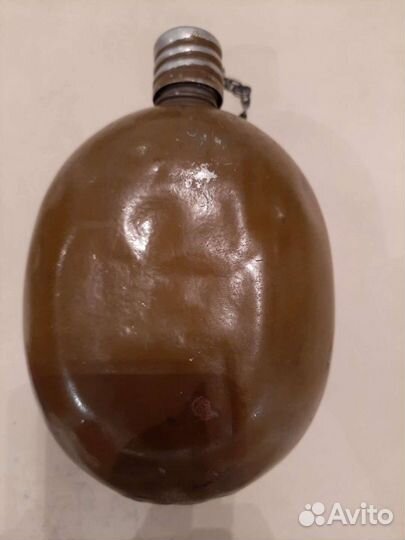 Фляжка алюминевая армейская СССР