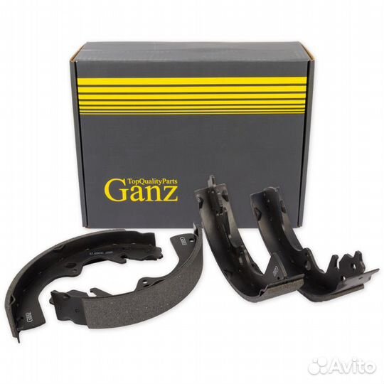 Колодки барабанные KIA Sportage 2.0 94-03 ganz