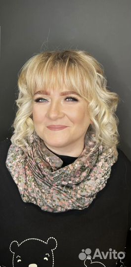 Макияж и прическа полный образ