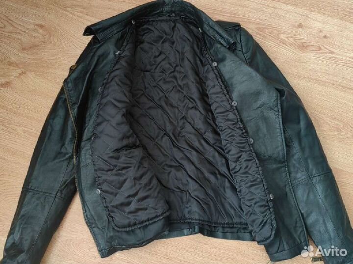 Куртка кожаная женская размер 40-42