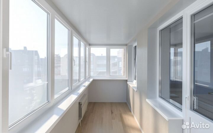 Остекление лоджий