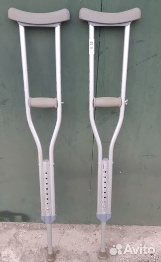 Костыли подмышечные взрослые регулируемые
