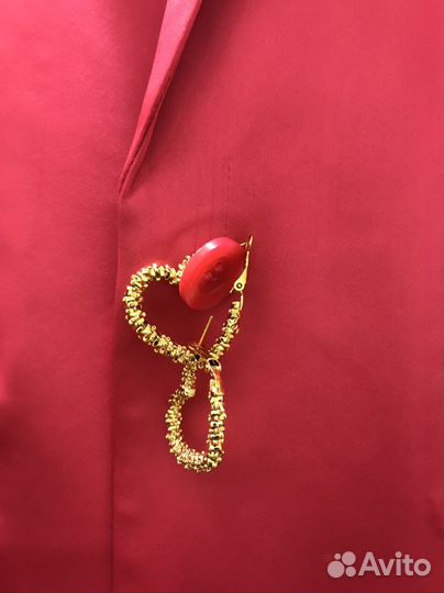 Серьги под золото разные