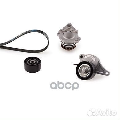 Ремень поликлиновой с водяным насосом и роликам