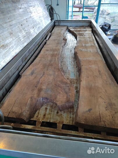 Сушка древесины в пресс-вакуумной камере с функцие