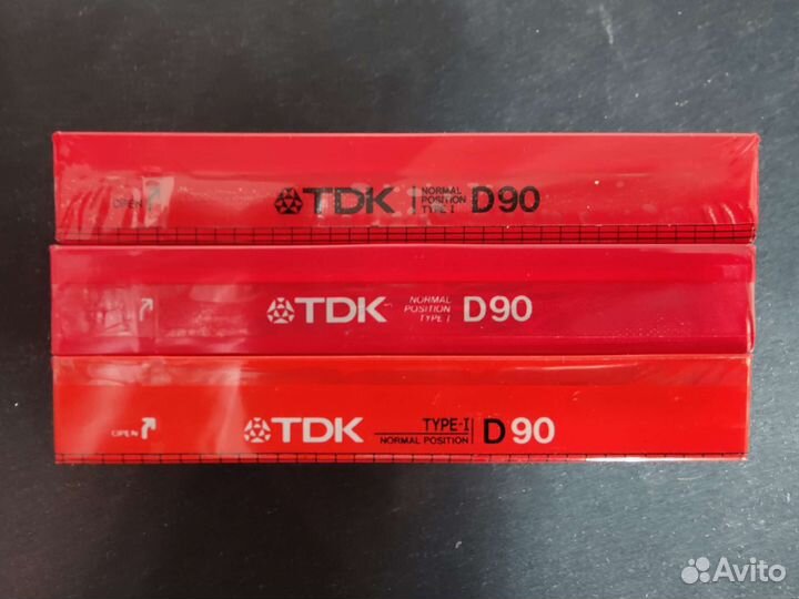 Аудиокассета TDK D90