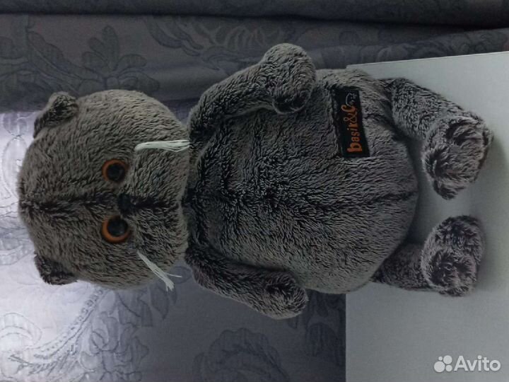 Мягкая игрушка кот басик