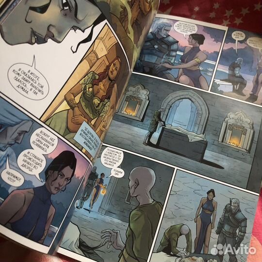 Комикс Ведьмак Из Плоти и Пламени