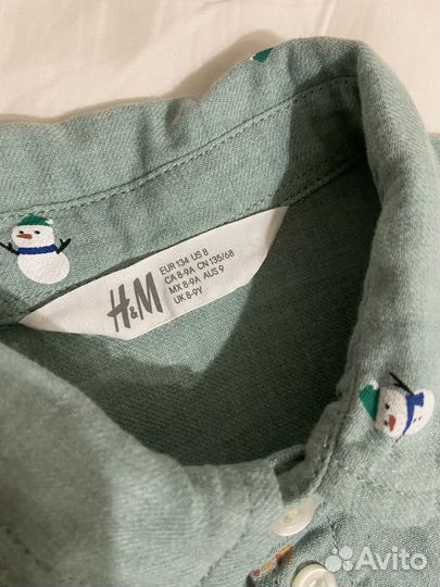 Рубашка h&m детская одежда