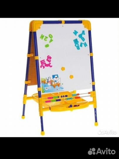 Мольберт детский двухсторонний