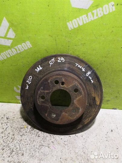 Диск тормозной задний Мерседес Бенз 210 Е-класс