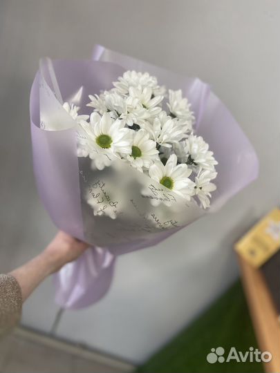 Букет ромашек/ромашковые хризантемы