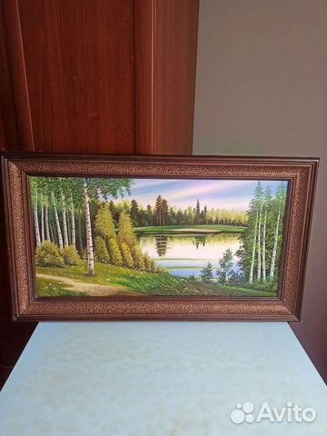 Картина маслом на холсте пейзаж