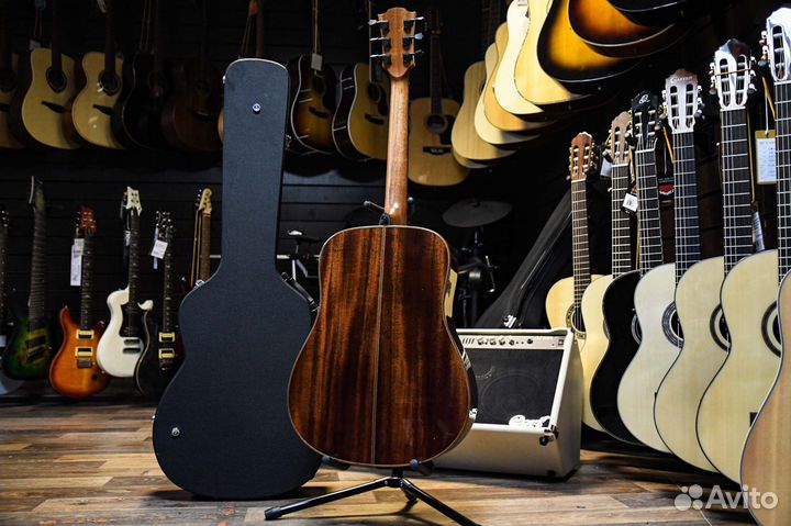 Акустическая гитара Lag (Супер комплект)