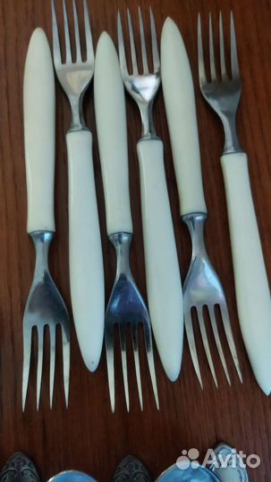 Ложки вилки мельхиор, нержавейка СССР